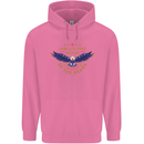 Land of the Free USA Veteran Independence Day Mens 80% Cotton Hoodie Azelea