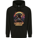 Laserflip Skateboards Skateboarder UFO Alien Childrens Kids Hoodie Black