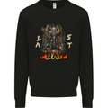 Last Day Skull Demon From Hell Kids Sweatshirt Jumper Black