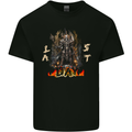 Last Day Skull Demon From Hell Kids T-Shirt Childrens Black