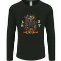 Last Day Skull Demon From Hell Mens Long Sleeve T-Shirt Black