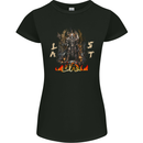 Last Day Skull Demon From Hell Womens Petite Cut T-Shirt Black
