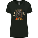 Last Day Skull Demon From Hell Womens Wider Cut T-Shirt Black
