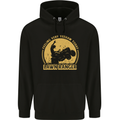 Lawn Ranger Funny Gardener Gardening Childrens Kids Hoodie Black