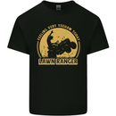 Lawn Ranger Funny Gardener Gardening Mens Cotton T-Shirt Tee Top Black