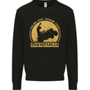 Lawn Ranger Funny Gardener Gardening Mens Sweatshirt Jumper Black