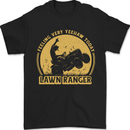 Lawn Ranger Funny Gardener Gardening Mens T-Shirt 100% Cotton Black