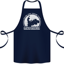 Lawn Ranger Funny Gardening Gardener Cotton Apron 100% Organic Navy Blue
