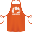 Lawn Ranger Funny Gardening Gardener Cotton Apron 100% Organic Orange
