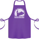 Lawn Ranger Funny Gardening Gardener Cotton Apron 100% Organic Purple