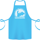 Lawn Ranger Funny Gardening Gardener Cotton Apron 100% Organic Turquoise