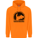 Lawn Ranger Funny Gardening Gardener Grass Childrens Kids Hoodie Orange