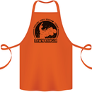 Lawn Ranger Funny Gardening Gardener Grass Cotton Apron 100% Organic Orange