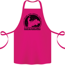 Lawn Ranger Funny Gardening Gardener Grass Cotton Apron 100% Organic Pink