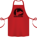 Lawn Ranger Funny Gardening Gardener Grass Cotton Apron 100% Organic Red