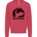 Lawn Ranger Funny Gardening Gardener Grass Kids Sweatshirt Jumper Heliconia