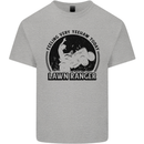 Lawn Ranger Funny Gardening Gardener Grass Kids T-Shirt Childrens Sports Grey