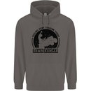 Lawn Ranger Funny Gardening Gardener Grass Mens 80% Cotton Hoodie Charcoal