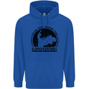 Lawn Ranger Funny Gardening Gardener Grass Mens 80% Cotton Hoodie Royal Blue