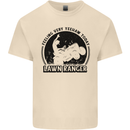 Lawn Ranger Funny Gardening Gardener Grass Mens Cotton T-Shirt Tee Top Natural