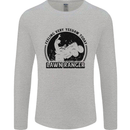 Lawn Ranger Funny Gardening Gardener Grass Mens Long Sleeve T-Shirt Sports Grey