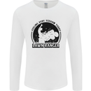 Lawn Ranger Funny Gardening Gardener Grass Mens Long Sleeve T-Shirt White