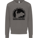 Lawn Ranger Funny Gardening Gardener Grass Mens Sweatshirt Jumper Charcoal