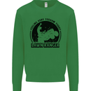 Lawn Ranger Funny Gardening Gardener Grass Mens Sweatshirt Jumper Irish Green