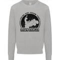 Lawn Ranger Funny Gardening Gardener Grass Mens Sweatshirt Jumper Sports Grey