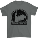 Lawn Ranger Funny Gardening Gardener Grass Mens T-Shirt 100% Cotton Charcoal