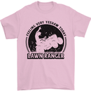 Lawn Ranger Funny Gardening Gardener Grass Mens T-Shirt 100% Cotton Light Pink