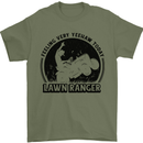 Lawn Ranger Funny Gardening Gardener Grass Mens T-Shirt 100% Cotton Military Green