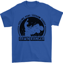 Lawn Ranger Funny Gardening Gardener Grass Mens T-Shirt 100% Cotton Royal Blue