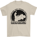 Lawn Ranger Funny Gardening Gardener Grass Mens T-Shirt 100% Cotton Sand