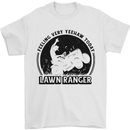Lawn Ranger Funny Gardening Gardener Grass Mens T-Shirt 100% Cotton White