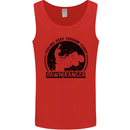 Lawn Ranger Funny Gardening Gardener Grass Mens Vest Tank Top Red