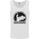 Lawn Ranger Funny Gardening Gardener Grass Mens Vest Tank Top White
