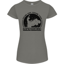 Lawn Ranger Funny Gardening Gardener Grass Womens Petite Cut T-Shirt Charcoal
