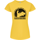 Lawn Ranger Funny Gardening Gardener Grass Womens Petite Cut T-Shirt Yellow