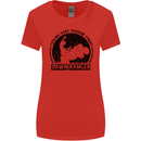 Lawn Ranger Funny Gardening Gardener Grass Womens Wider Cut T-Shirt Red