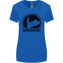 Lawn Ranger Funny Gardening Gardener Grass Womens Wider Cut T-Shirt Royal Blue