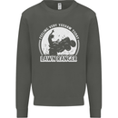 Lawn Ranger Funny Gardening Gardener Kids Sweatshirt Jumper Storm Grey