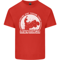 Lawn Ranger Funny Gardening Gardener Kids T-Shirt Childrens Red