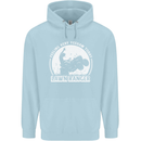 Lawn Ranger Funny Gardening Gardener Mens 80% Cotton Hoodie Light Blue