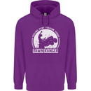 Lawn Ranger Funny Gardening Gardener Mens 80% Cotton Hoodie Purple