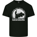 Lawn Ranger Funny Gardening Gardener Mens Cotton T-Shirt Tee Top Black