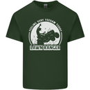 Lawn Ranger Funny Gardening Gardener Mens Cotton T-Shirt Tee Top Forest Green