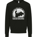 Lawn Ranger Funny Gardening Gardener Mens Sweatshirt Jumper Black