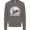 Lawn Ranger Funny Gardening Gardener Mens Sweatshirt Jumper Charcoal
