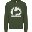 Lawn Ranger Funny Gardening Gardener Mens Sweatshirt Jumper Forest Green